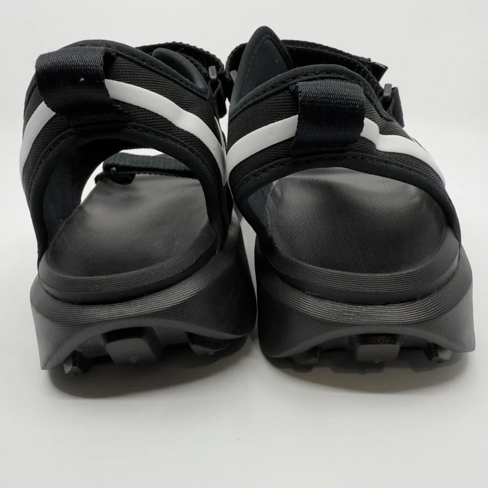 Nike Vista Sandal‎ Mens 13 Black Trail Hiking Shoes Adjustable Hook Loop Straps